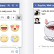 Facebook’s new stickers.